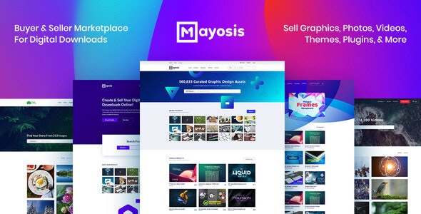 Mayosis – Digital Marketplace WordPress Theme 5.2