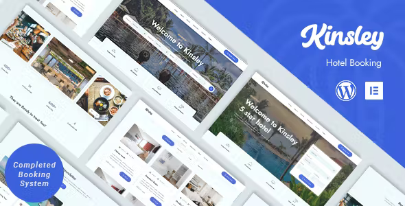 Kinsley – Hotel WordPress Theme 3.3.2