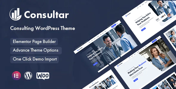 Consultar – Consulting Business WordPress Theme