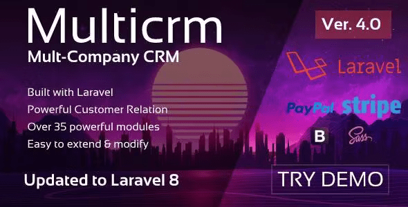 Multicrm – Multipurpose Laravel CRM