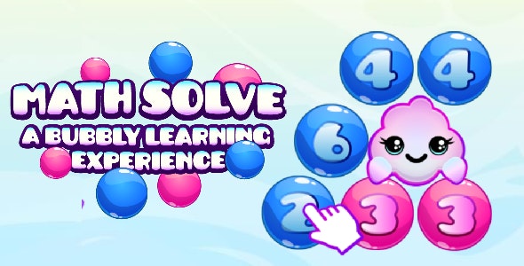 Math Solve Bubbly Learning HTML5 Game