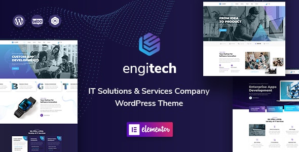 Engitech – IT Solutions & Services WordPress Theme 1.8.7