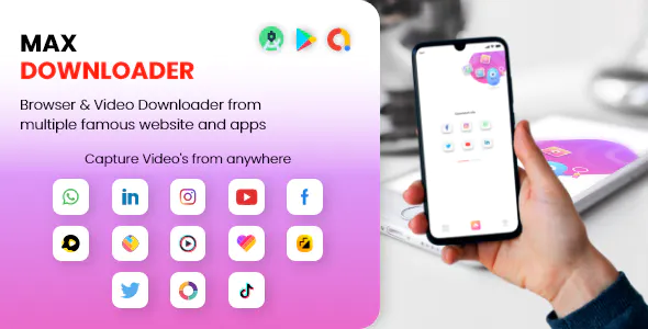 MaxDownloader – Social media video downloader