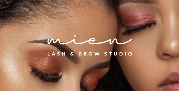 Mien – Eyelash  Eyebrow Salon WordPress Theme