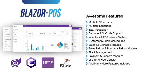 Blazor Pos – Advance Inventory and Sales Management System