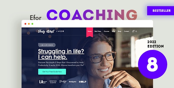 Efor – Coaching & Online Courses WordPress Theme 13.0.5