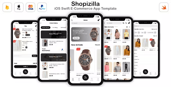 E-Commerce App Template – iOS Swift