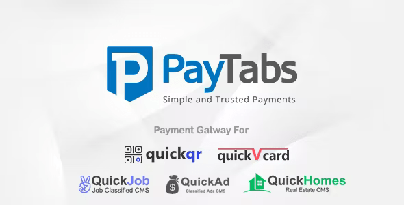 Paytabs Payment Plugin For QuickCMS