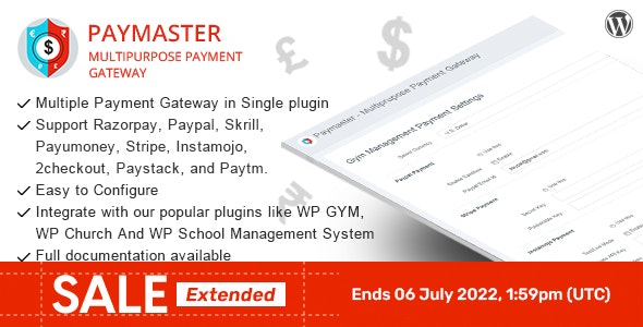 Paymaster – Multipurpose Payment Gateway