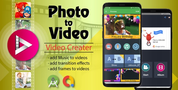 Photo Video Maker With Music – Android Source Code