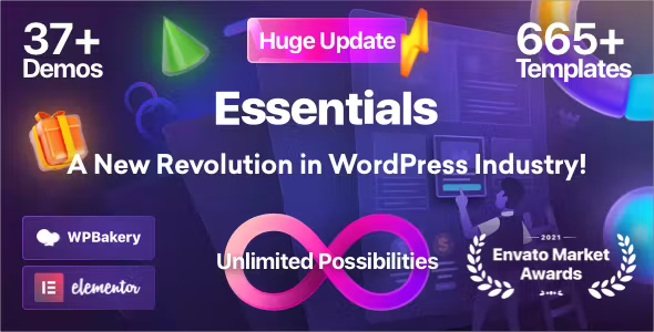 Essentials | Multipurpose WordPress Theme  3.2.12