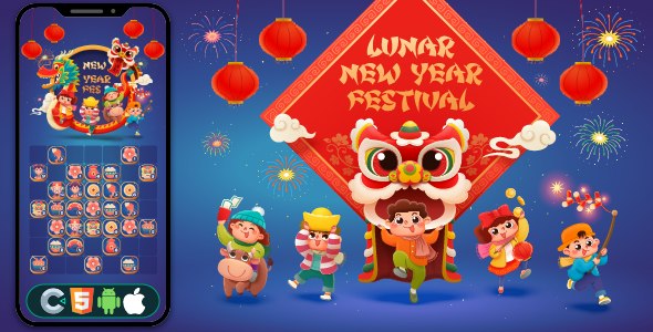 Lunar New Year – HTML5 Game, Construct 3