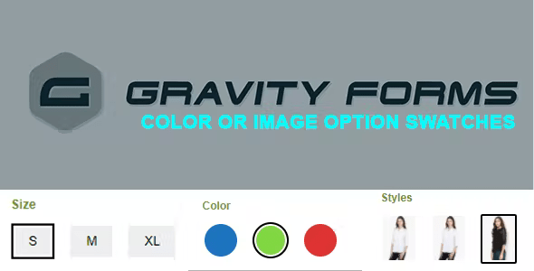 Gravity Forms Color or Image Option Swatches