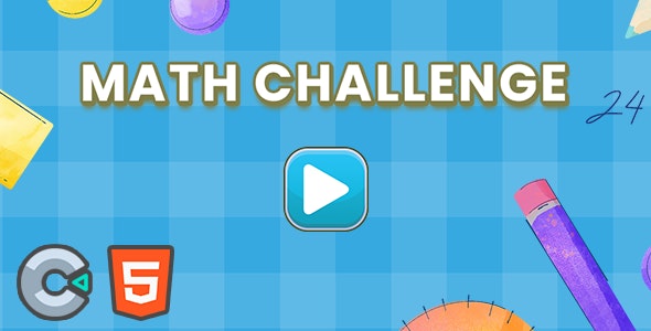 Math Challenge – Html5 (Construct3)