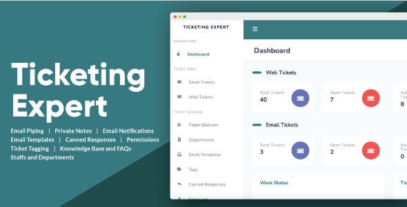 Ticketing Expert – Help desk system with email piping