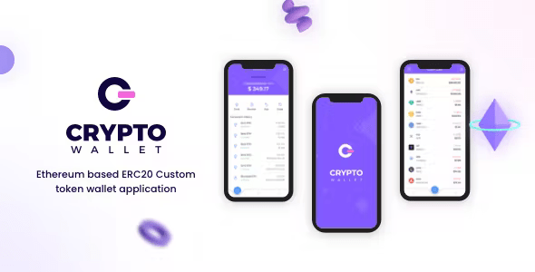 Crypto wallet – ERC20 Ethereum based wallet