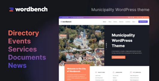 Wordbench – Municipality WordPress Theme