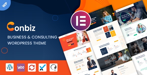 Conbiz – Business  Consulting WordPress Theme