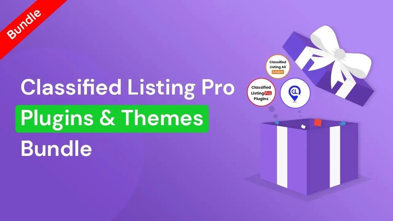 Classified Listing Plugins and Themes Bundled