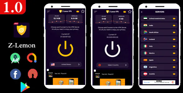 ZLemon Vpn – Fast VPN Proxy Server
