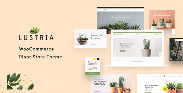 Lustria – MultiPurpose Plant Store WordPress Theme