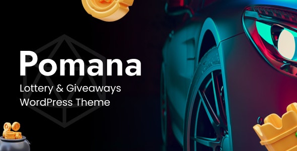 Pomana – Lottery  Giveaways WordPress Theme