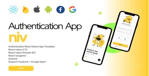 niv | Authentication React Native App Template