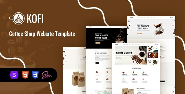 Kofi – Coffee Shop Website Template