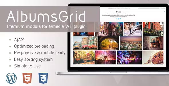 AlbumsGrid 4.2 | Gallery Module for Gmedia plugin