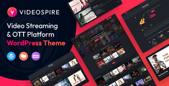 Videospire – Video Blog/Vlog Streaming  OTT Platform WordPress Theme 1.0.2