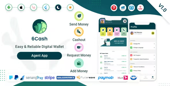 6Cash – Agent App 4.4