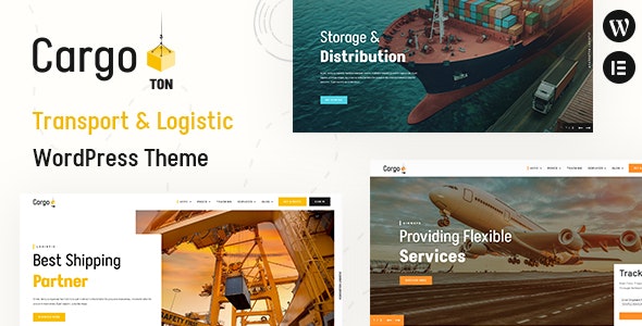 Cargoton – Transport & Logistic WordPress Theme