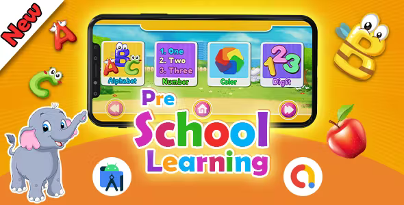 Best Kids Learning Preschool App on Android + Kids Game With Admob