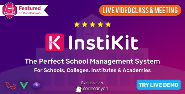 InstiKit School – School Management System & School ERP 4.3.0