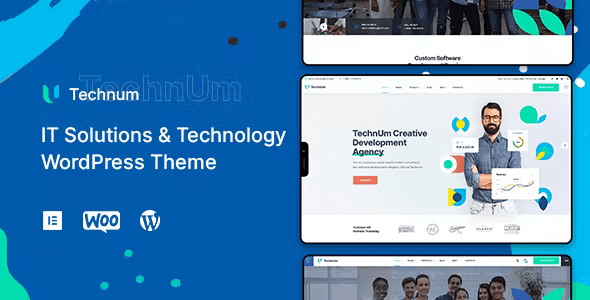 Technum | IT Solutions  Technology WordPress Theme