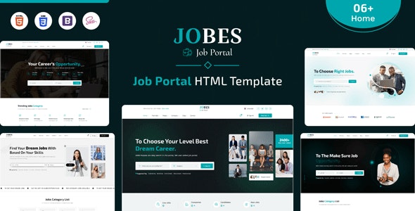 Jobes – Job Portal HTML Template