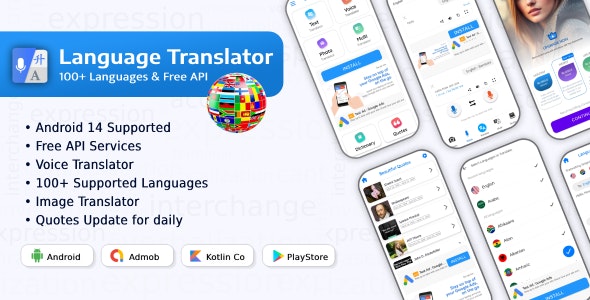 Language Translator : Voice Translation | Speak to Translate | Dictionary  Subscriptions with Admob