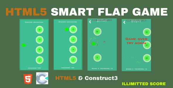 Smart Flap – HTML5 Game (Construct3)