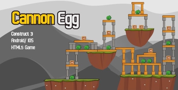 Cannon Egg – HTML5 Game (Construct 3)