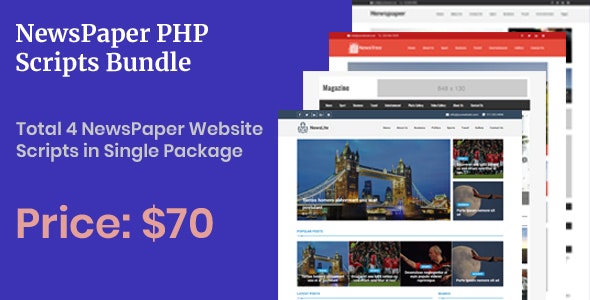 Newspaper PHP Scripts – Bundle