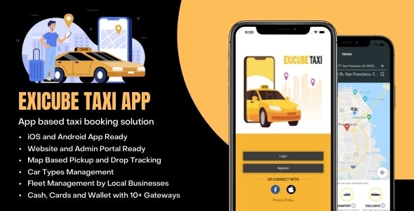 Exicube Taxi App 4.0.0