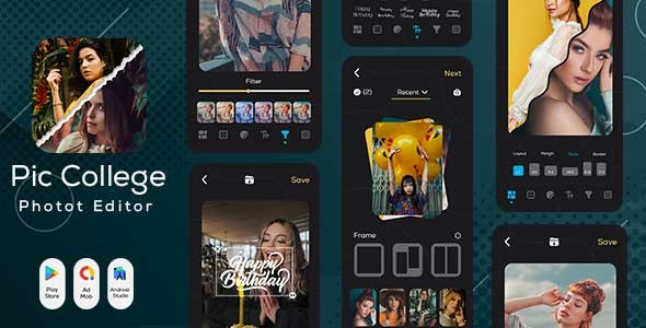 Grid Photo Collage Maker Quick – PicCollage – Photo Collage Maker – Foto Grid – Photo Editor – iMAGE