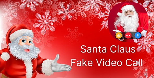 Santa Prank Video Call – Santa Call | Admob | FB | Max Ads platforms (Android  12 Supported)