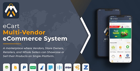 eCart – Multi Vendor eCommerce System 5.0.1