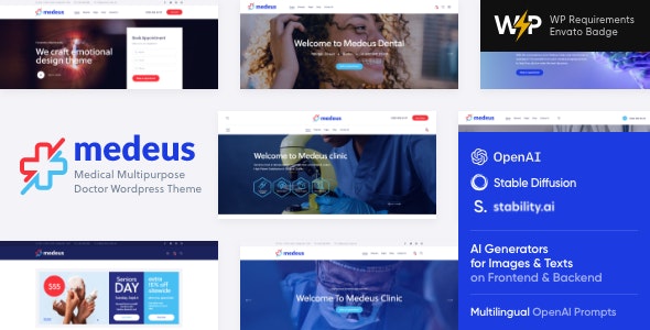 Medeus – Medical WordPress Theme 1.10