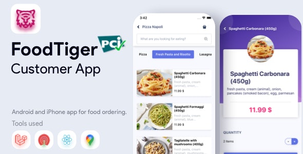 Food Delivery ReactNative – FoodTiger