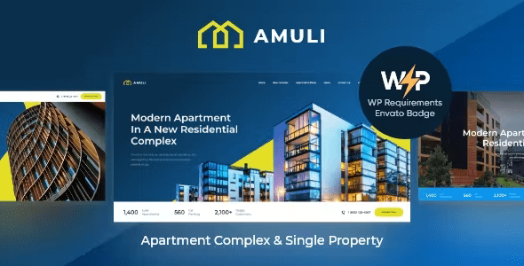 Amuli | Property & Real Estate Marketplace WordPress Theme 2.1