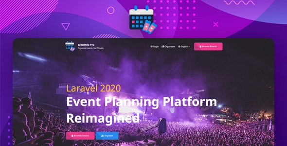 Eventmie Pro – Event Ticket Selling  Management Multi-vendor Platform