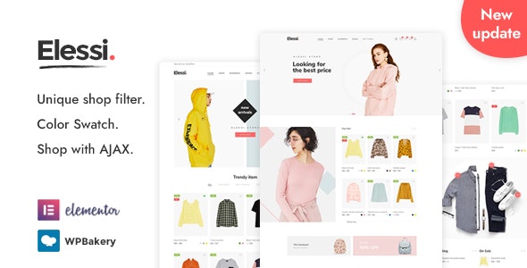 Elessi – WooCommerce AJAX WordPress Theme – RTL support 6.1.4