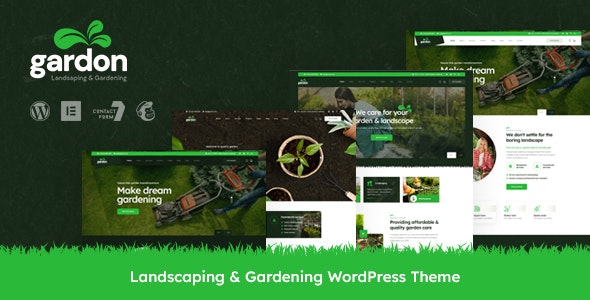 Gardon – Landscaping  Gardening WordPress Theme